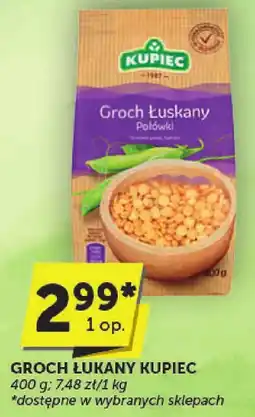 ABC Groch łuskany Kupiec 400g oferta
