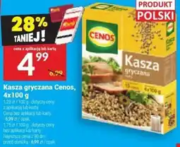 Twój Market Kasza gryczana Cenos, 4x100 g oferta