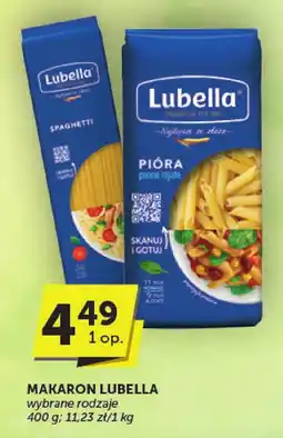 ABC Makaron Lubella wybrane rodzaje 400g oferta