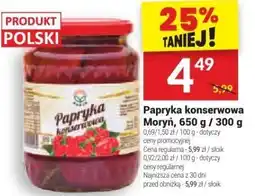 Twój Market Papryka konserwowa Moryń, 650 g / 300 g oferta