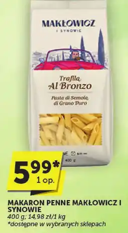 ABC Makaron Penne Makłowicz i Synowie 400g oferta