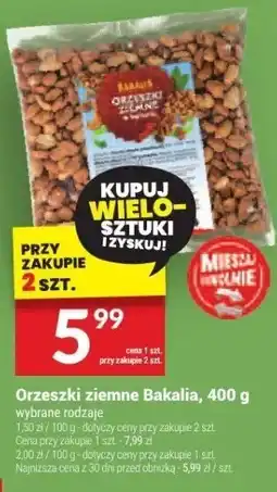 Twój Market Orzeszki ziemne Bakalia, 400 g oferta