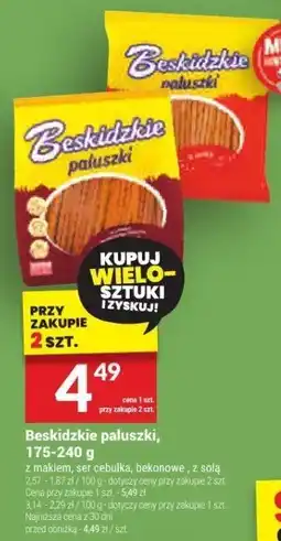 Twój Market Beskidzkie paluszki, 175-240 g oferta