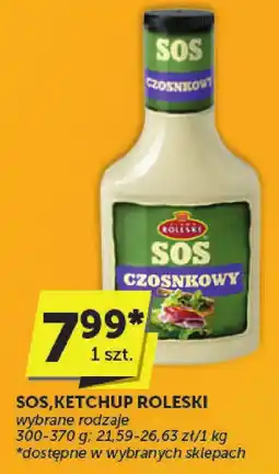 ABC Sos czosnkowy Roleski wybrane rodzaje 300-370g oferta