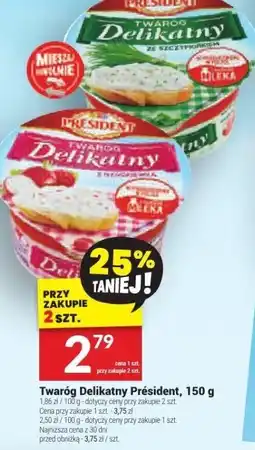 Twój Market Twaróg Delikatny Président 150g oferta