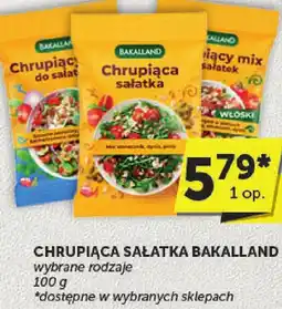ABC Sałatka chrupiąca Bakalland wybrane rodzaje 100g oferta