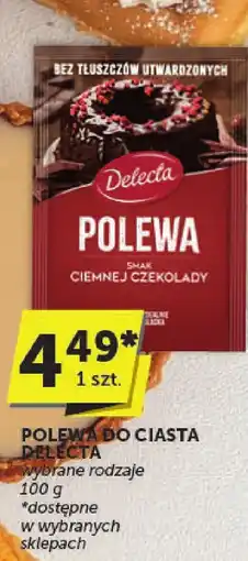 ABC Polewa do ciasta Delecta smak ciemnej czekolady 100g oferta