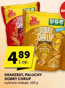 ABC Krakersy paluchy Dobry Chrup 100g Lajkonik oferta