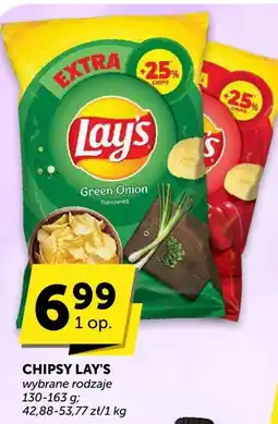 ABC Chipsy Lay's wybrane rodzaje 130-163g oferta