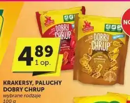 ABC Krakersy, paluchy Dobry Chrup różne rodzaje 100g oferta
