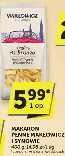 ABC Makaron penne Makłowicz i Synowie oferta