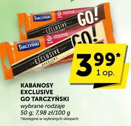 Groszek Kabanosy Exclusive Go Tarczyński oferta
