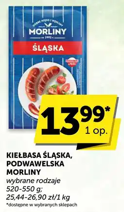 Groszek Kiełbasa śląska, podwawelska Morliny oferta