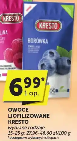 ABC Owoce liofilizowane Kresto wybrane rodzaje 15-25g oferta