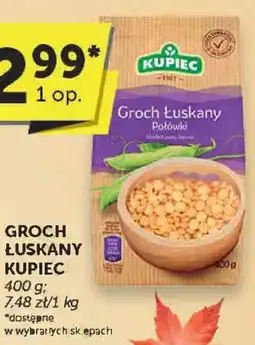 Groszek Groch łuskany Kupiec oferta