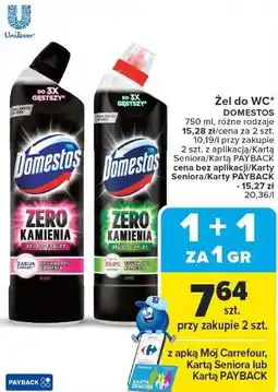 Carrefour Żel do WC Domestos oferta