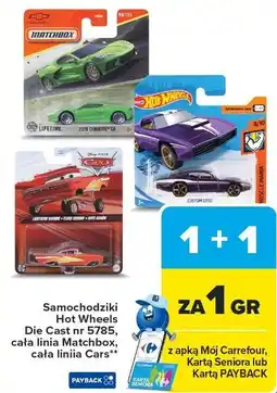 Carrefour Samochodziki HOT WHEELS oferta