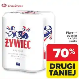 Carrefour Piwo Żywiec 4-pak oferta