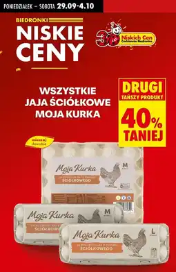 Biedronka Jaja kl. l Moja Kurka oferta