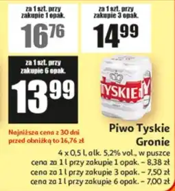 Auchan Piwo Tyskie Gronie oferta