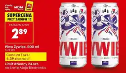 Biedronka Piwo Żywiec Jasne Pełne oferta