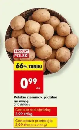 Biedronka Ziemniaki polskie oferta