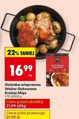 Biedronka Golonka wieprzowa wolno gotowana Kraina Mięs oferta