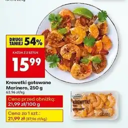 Biedronka Krewetki białe gotowane Marinero oferta