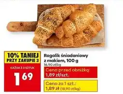 Biedronka Rogal z makiem oferta