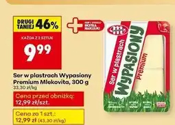 Biedronka Ser żółty premium plastry Mlekovita Wypasiony oferta