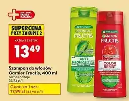 Biedronka Szampon wzmacniający do włosów farbowanych i z pasemkami Garnier Fructis Color Resist oferta