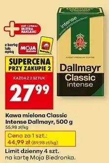 Biedronka Kawa Dallmayr Classic Intense oferta
