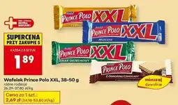 Biedronka Wafelek z odrobiną czekolady Prince Polo oferta