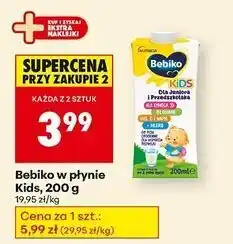 Biedronka Mleko dla dzieci Bebiko oferta