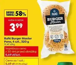 Biedronka Burger master Pano oferta