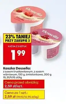 Biedronka Kaszka śmietankowa Dessella oferta