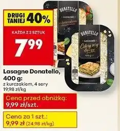 Biedronka Lasagne cztery sery Donatello oferta