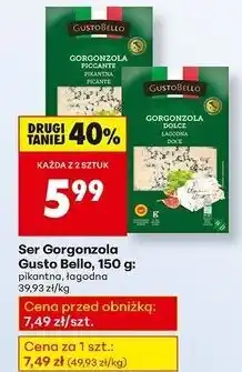 Biedronka Gorgonzola łagodna Gustobello oferta