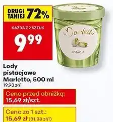 Biedronka Lody pistacja Marletto oferta