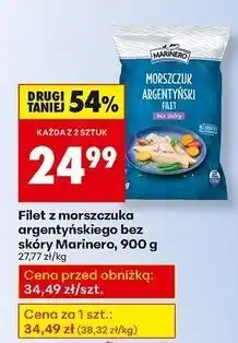 Biedronka Morszczuk argentyński filet bez skóry Marinero oferta