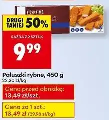 Biedronka Paluszki rybne panierowane Fish Time oferta