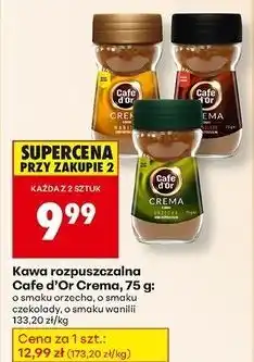 Biedronka Kawa o smaku wanilii Cafe D'or Crema oferta
