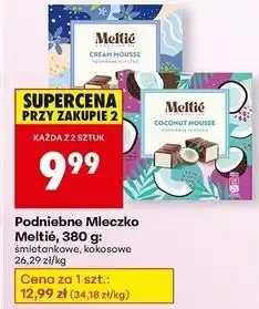 Biedronka Podniebne mleczko kokosowe Meltie oferta