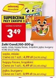 Biedronka Żelki burgery Candi (Biedronka) oferta