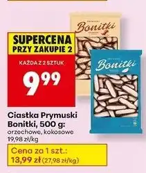 Biedronka Ciastka prymuski kokosowe Bonitki oferta