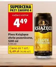 Biedronka Piwo Książęce Złote Pszeniczne oferta