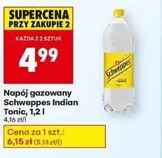 Biedronka Napój indian tonic Schweppes oferta