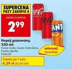 Biedronka Napój Coca-Cola Zero oferta