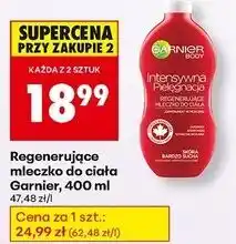 Biedronka Mleczko do ciała intensywna pielęgnacja Garnier Body oferta