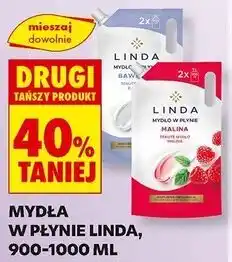 Biedronka Mydło w płynie malina Linda oferta